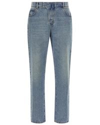 Balmain - Regular-Fit Denim Jeans - Lyst