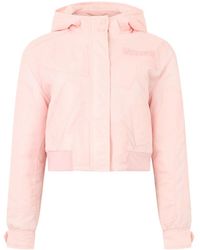 Moschino - Korte Jas Met Capuchon - Lyst
