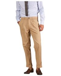 Mason's - Khaki Chino Hose Mit Lockerer Passform - Lyst