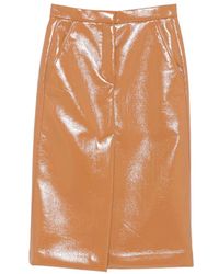 Tela - Leather Skirts - Lyst