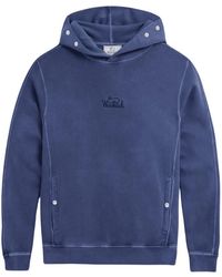 Woolrich - American Fleece Hoodie - Lyst