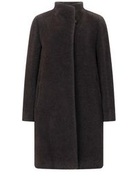 Cinzia Rocca - Single-Breasted Coat - Lyst