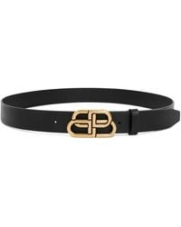 Balenciaga - Cinturón fino BB - Lyst