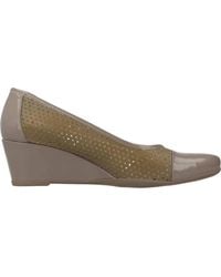 Stonefly - Patent/Nappa Wedges Voor Vrouwen - Lyst