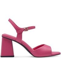 Marco Tozzi - Rosa Flache Sandalen Für Frauen - Lyst