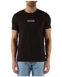 Tommy Hilfiger - Baumwoll logo print t-shirt - Lyst