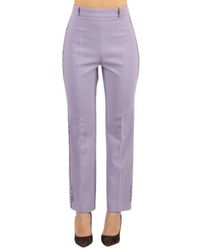 Elisabetta Franchi - Slim-Fit Trousers - Lyst