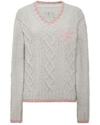 Philipp Plein - V-Neck Strickware - Lyst