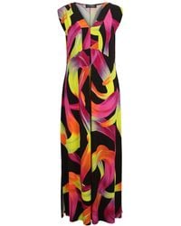 Doris Streich - Maxikleid Mit Grafik-Print - Lyst