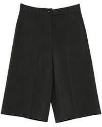 Seventy - Korte Broeken ,Grijs ,Lange Shorts - Lyst