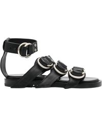Ann Demeulemeester - Flat Sandalen - Lyst