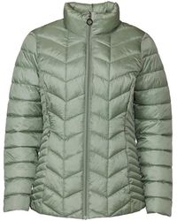 Danwear - Jassen ,Groen ,Nylon Luxe Groene Donsjas Gunda 66 - Lyst