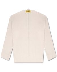 Raf Simons Oversize sweater - Blanco