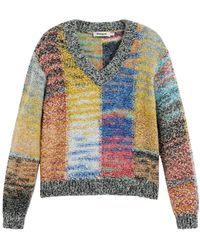 Desigual - Truien & Vesten ,Veelkleurig ,Wol Jers_Earthtexture Trui - Lyst