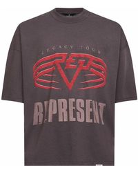 Represent - Tops ,Zwart ,Katoen Zwarte T-Shirt En Polo Collectie - Lyst