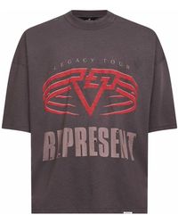 Represent - Tops ,Zwart ,Katoen Zwarte T-Shirt En Polo Collectie - Lyst