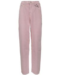 Levi's - Jeans ,Roze ,Katoen Jeans Donna Cerniera, Bottone - Lyst