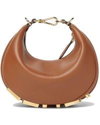 Fendi - Tassen ,Bruin ,Leer Graphy Mini - Lyst