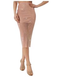 Santa Brands - Diamond Midi Rok - Lyst