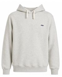 Autry - Embroidered Logo Hoodie - Lyst
