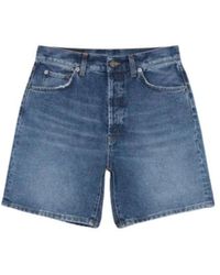 Dondup - Shorts de mezclilla de talle alto ajuste regular - Lyst