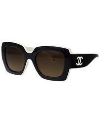 Chanel - Occhiali da sole alla moda per look trendy - Lyst