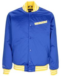 Mitchell & Ness - Nba Bomberjacke Golden State Warriors - Lyst