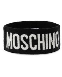 Moschino - Logo fascia per capelli - Lyst