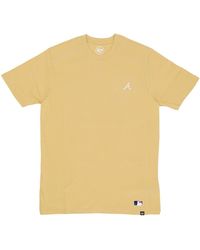 '47 - Tops ,Geel ,Katoen Base Runner Emb Echo Tee - Lyst