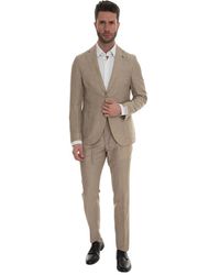 Paoloni - Single Breasted Suits - Lyst