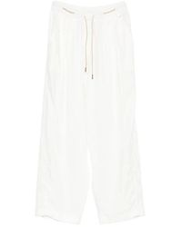 Herno - Drawstring Straight Leg Hosen - Lyst