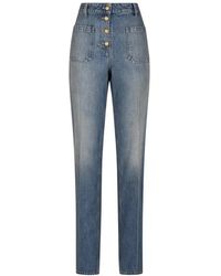 Valentino - Straight Fit Jeans - Lyst