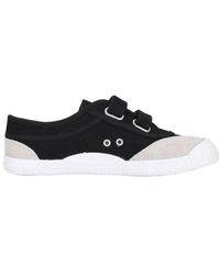Kawasaki - Retro schuh mit klettverschluss schwarz - Lyst
