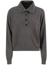 Brunello Cucinelli - Round-Neck Knitwear - Lyst