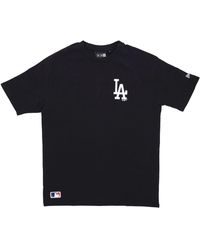 KTZ - Dodgers Oversized Tee Zwart/Wit - Lyst