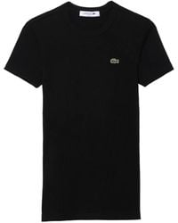 Lacoste - Camiseta moderna de algodón orgánico - Lyst