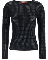 Max Mara - Mstpedone Flat Ribbed Sweater - Lyst