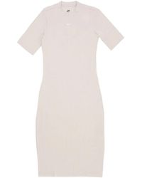 Nike - Fitness ,Essential Midi Jurk Streetwear - Lyst