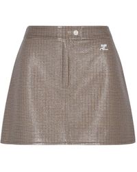 Courreges - Skirts > short skirts - Lyst