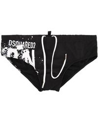 DSquared² - Badmode ,Zwart ,Laccio Swim Briefs - Lyst