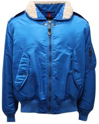Alpha Industries - Jassen ,Blauw ,Bomberjack Door Neil Barrett Milano - Lyst