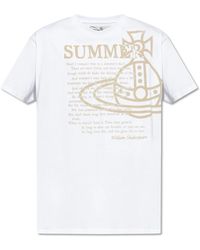 Vivienne Westwood - Bedrucktes t-shirt - Lyst