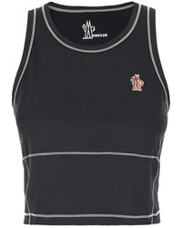 Moncler - Sleeveless Tops - Lyst