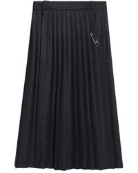 Prada - Midi Skirts - Lyst