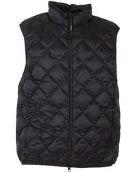 Aspesi - Minimalist Zip-Front Gilet - Lyst