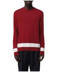 Eleventy - Merino Wollen Trui Met Ronde Hals - Lyst