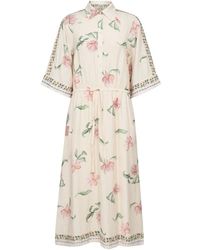 Mos Mosh - Kleedjes ,Leer Shirt Kleedjes - Lyst