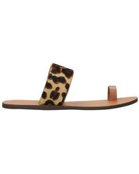 Manebí - Flat Sandalen - Lyst