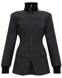 Moschino - Blazer Met Opstaande Kraag - Lyst