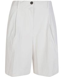 Rrd - Korte Broeken ,Wit ,Short Shorts - Lyst